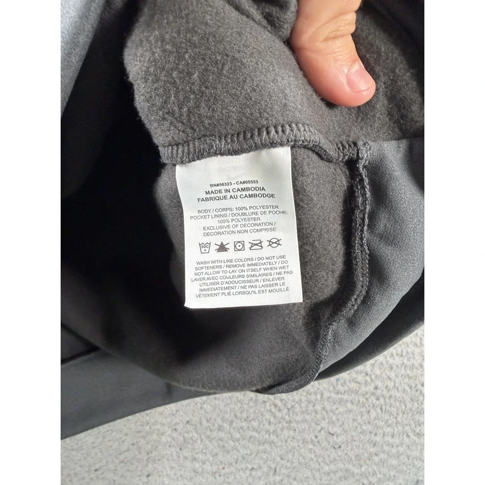 Nike Therma-Fit‎ Training Hoodie Men Large Gray Pullover Long Sleeve CN9473-060